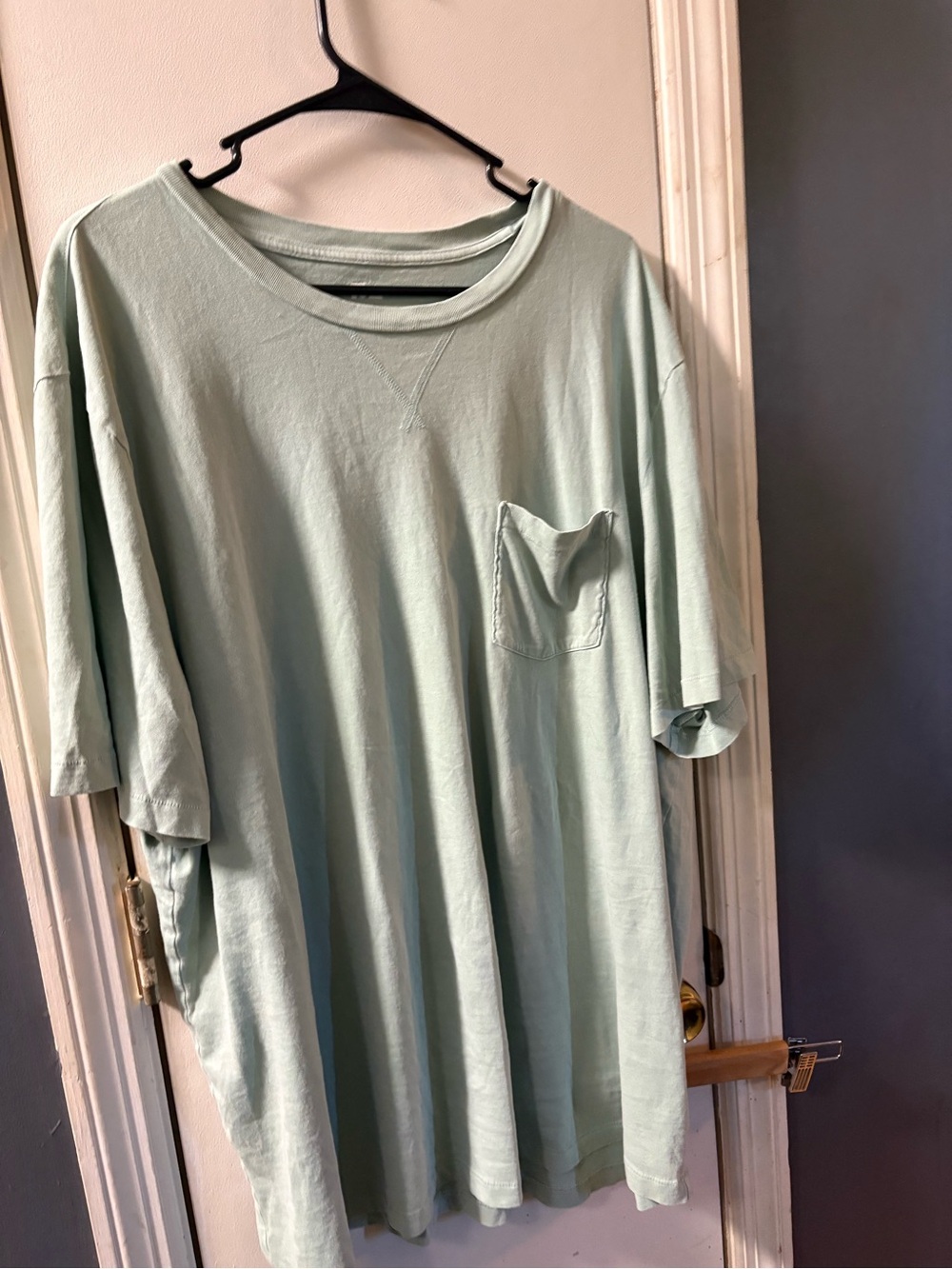 Men's Pocket Crewneck T‑Shirt - Mint size XXL